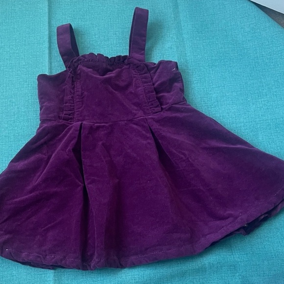 Purple Kids Dress - Picture 4 of 9